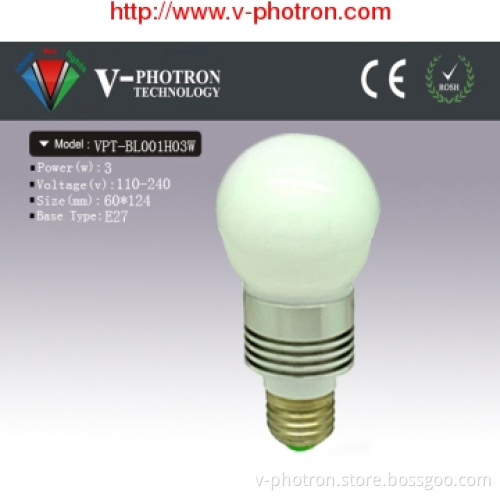 Nice Design 3W LED Bulb Light